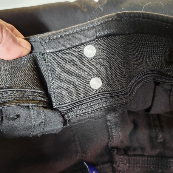 Apt.9 cotton blend boot cut wide elastic band dbl button & zip closure sz 9 - Picture 8 of 8